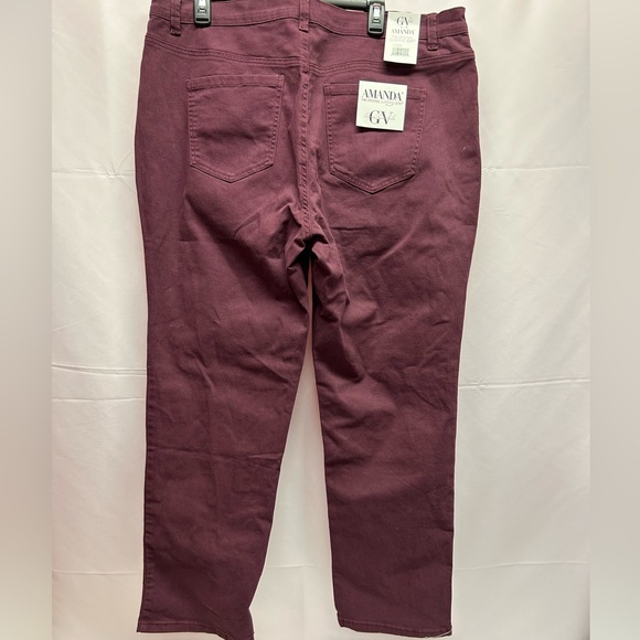 GLORIA VANDERBILT | Stretch Fabric Womens High Rise Regular Fit Jean (Size: 18W) - Picture 12 of 14